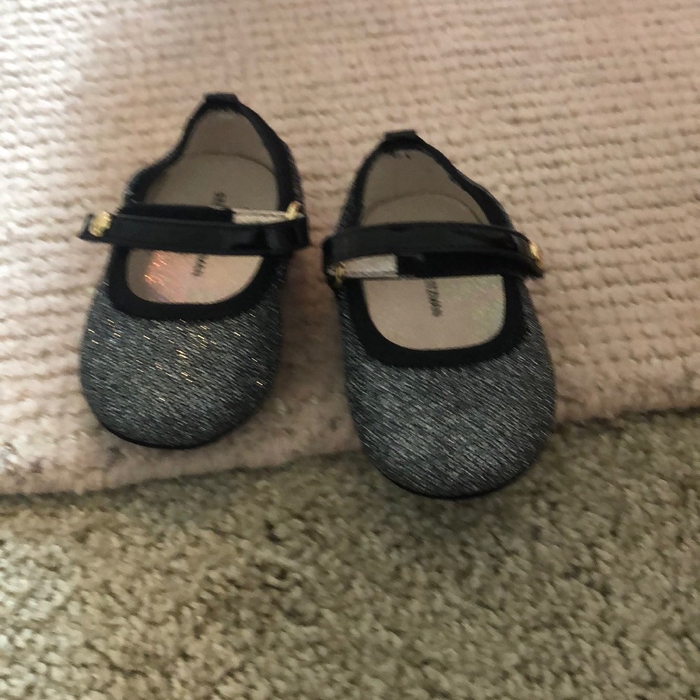Stuart weitzman baby sparkly shoes